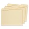 Universal 2-Ply 1/3-Cut Assorted Top Tab File Folders - Letter Size, Manila (100/Box)